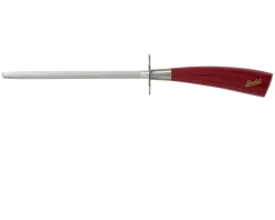 Acciaino elegance acciaio con manico rosso Berkel