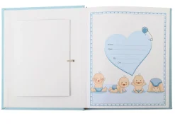Album orsetti con cuore celeste Selezione zanolli