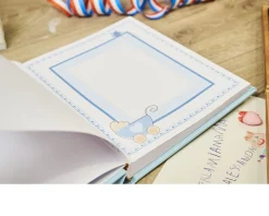 Album orsetto con cuore celeste Selezione zanolli
