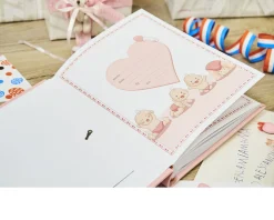 Album orsetto con cuore rosa Selezione zanolli