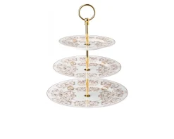 Alzata portafrutta medusa gala porcellana 3 piani Versace