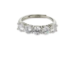 Anello argento con cubic zirconia Sovrani