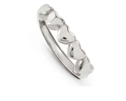 Anello armonica argento cuori Nomination