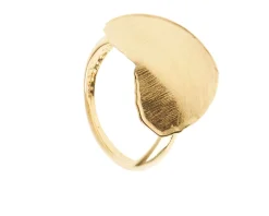 Anello cuore argento dorato Selezione zanolli