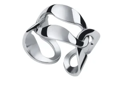 Anello dinamica in bronzo bianco Unoaerre