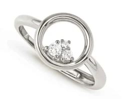 Anello dreams beats argento tondo con zirconi Nomination