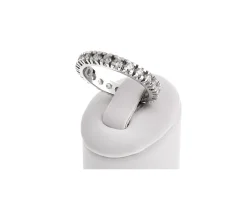 Anello eternity oro 750‰ con diamanti Selezione zanolli