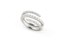 Anello lovelight argento con cubic zirconia bianchi Nomination