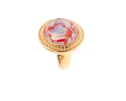 Anello rain rosso Antica murrina