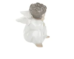 Angioletto che medita porcellana Lladro'