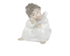Angioletto che medita porcellana Lladro'