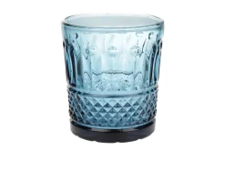 Bicchiere acqua barocco blu orion Onlylux
