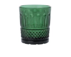 Bicchiere acqua barocco verde Onlylux