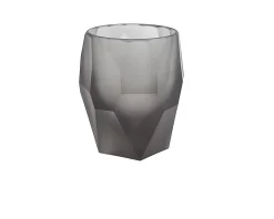 Bicchiere acqua milly matt grigio Mario luca giusti