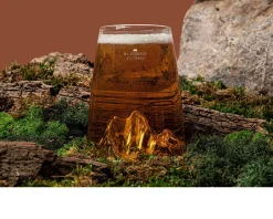 Bicchiere long drink topographic everest Alaskan maker