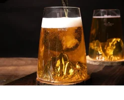 Bicchiere long drink topographic everest Alaskan maker