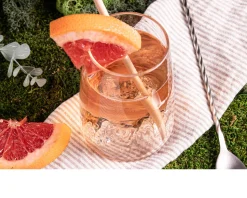Bicchiere long drink topographic tre cime Alaskan maker