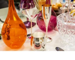 Bicchiere martini cocktail silver plated Selezione zanolli