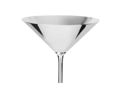 Bicchiere martini cocktail silver plated Selezione zanolli