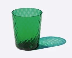Bicchiere tumbler isolano verde mela Zafferano