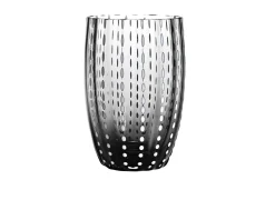 Bicchiere tumbler perle grigio Zafferano