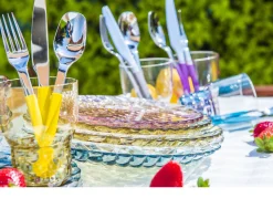 Bicchiere vino jellies family colore verde Kartell