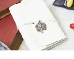Block notes con ciondolo albero della vita e scatola Selezione zanolli