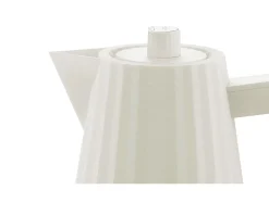Bollitore elettrico plissè bianco Alessi