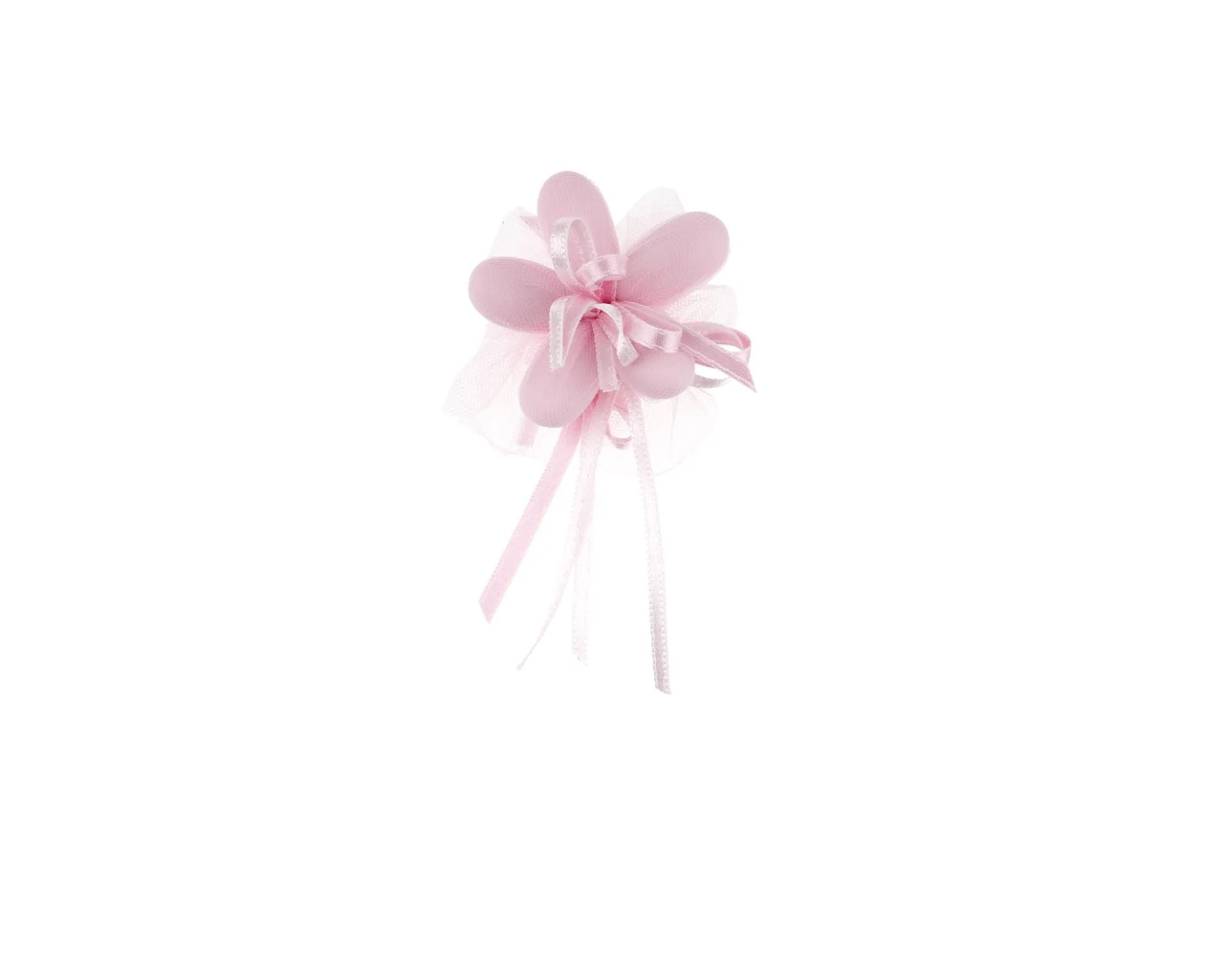 Bomboniera battesimo lampada orsetto rosa con ciuffo portaconfetti Selezione zanolli