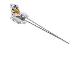 Bomboniera calla argento con foglia Selezione zanolli