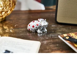 Bomboniera coccinella con pois rossi e ciuffo portaconfetti Selezione zanolli