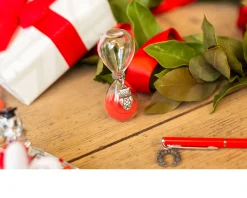 Bomboniera laurea clessidra gufo con scatola e ciuffo portaconfetti Selezione zanolli