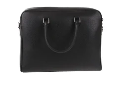 Borsa bowling slim pelle nera Selezione zanolli