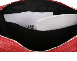 Borsa bowling slim pelle rossa Selezione zanolli