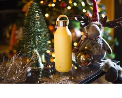 Bottiglia termica acciaio giallo polline Chilly's bottles