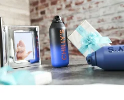 Bottiglia termica acciaio gradient blue Chilly's bottles