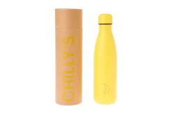 Bottiglia termica acciaio matte all burnt yellow Chilly's bottles