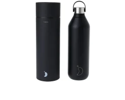 Bottiglia termica acciaio nero abisso Chilly's bottles
