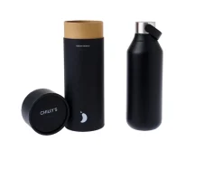 Bottiglia termica acciaio nero abisso Chilly's bottles