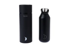 Bottiglia termica acciaio nero abisso Chilly's bottles