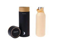 Bottiglia termica acciaio pesca arancio Chilly's bottles