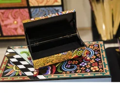 Box rectangular gold dipinto a mano Tom's drag