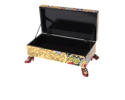 Box rectangular gold dipinto a mano Tom's drag