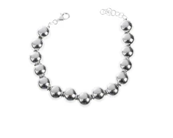 Bracciale a palle argento con allungo Selezione zanolli