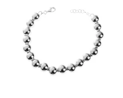 Bracciale a palle argento con allungo Selezione zanolli