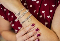 Bracciale a palle argento con cuore Selezione zanolli