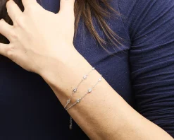 Bracciale argento con cubic zirconia Sovrani
