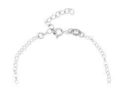 Bracciale argento con tartaruga e piastrina Selezione zanolli