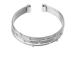 Bracciale argento con zirconi Selezione zanolli