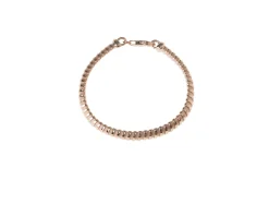 Bracciale argento tubogas piatto Selezione zanolli
